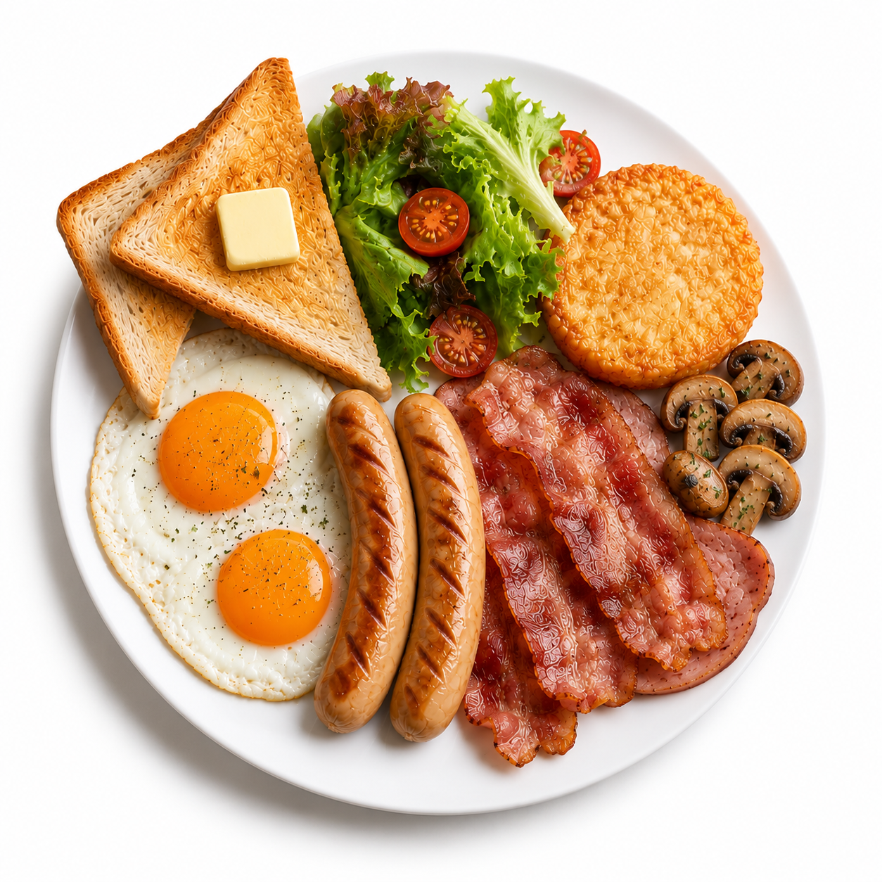 ชุดอาหารเช้าสไตล์คลาสสิก (Classic American Breakfast Plate) (คัดลอก) - Image 2